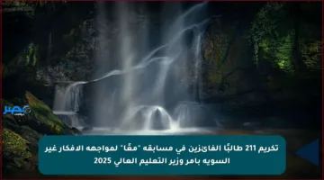 تكريم 211 طالبًا الفائزين في مسابقة “معًا” لمواجهة الأفكار غير السوية بأمر وزير التعليم العالي 2025